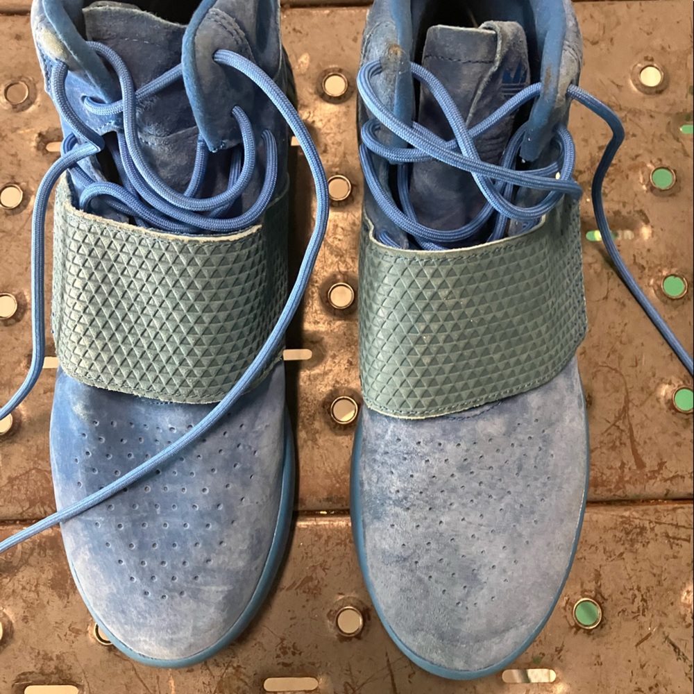 adidas Tubular Invader Strap blue size 9